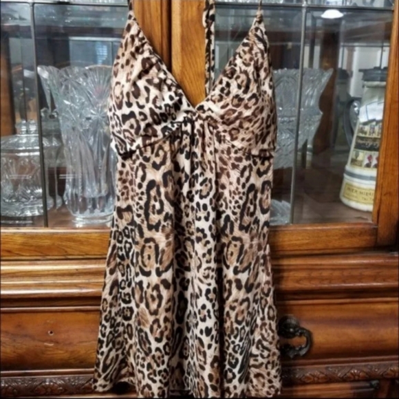 FOREVER 21 Leopard Ptint Halter Top - Picture 6 of 6